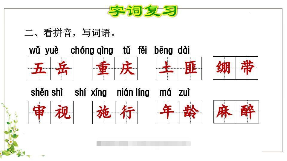 图片[3]-五年级语文下册第4单元知识点课件（部编版）-资源V站