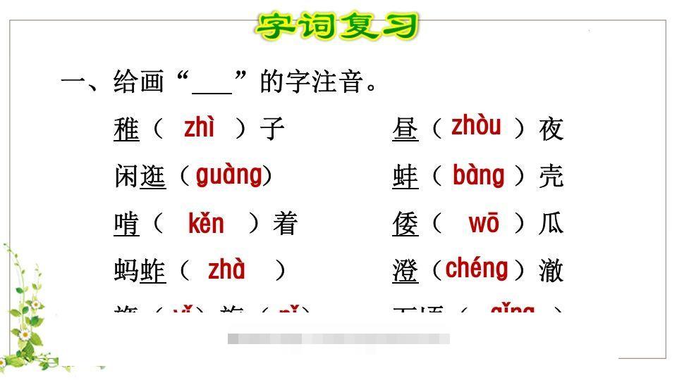 图片[2]-五年级语文下册第1单元知识点课件（部编版）-资源V站