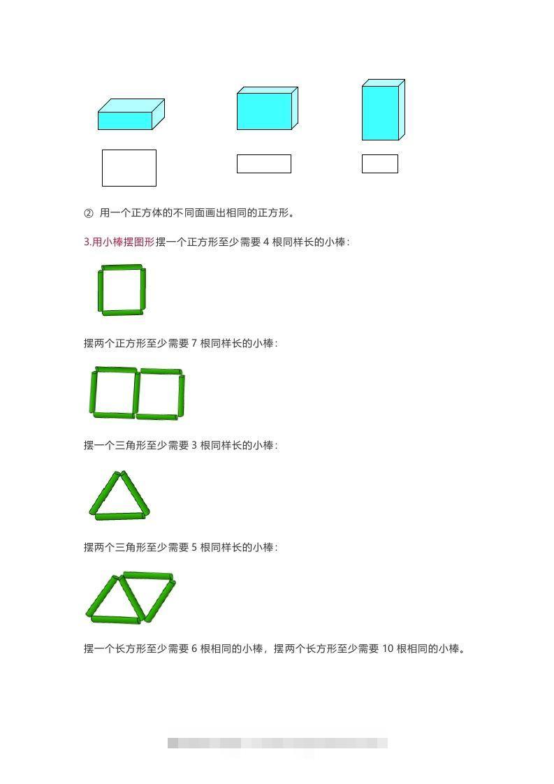 图片[2]-苏教版数学1年级下册数学知识点-资源V站