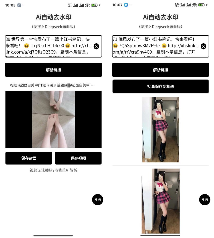 Ai自动去水印-没加入Deepseek满血版-资源V站