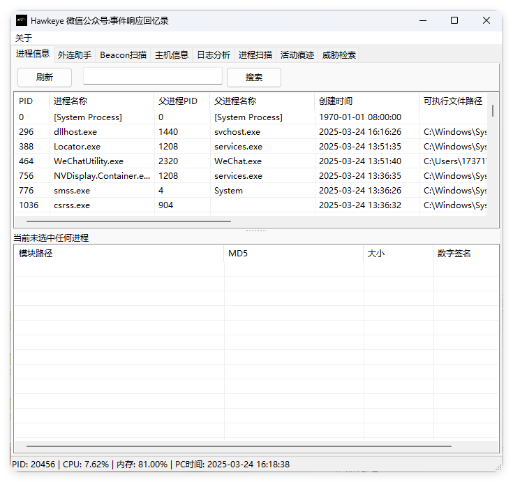 HawkEye综合应急响应v3.0绿色版-资源V站