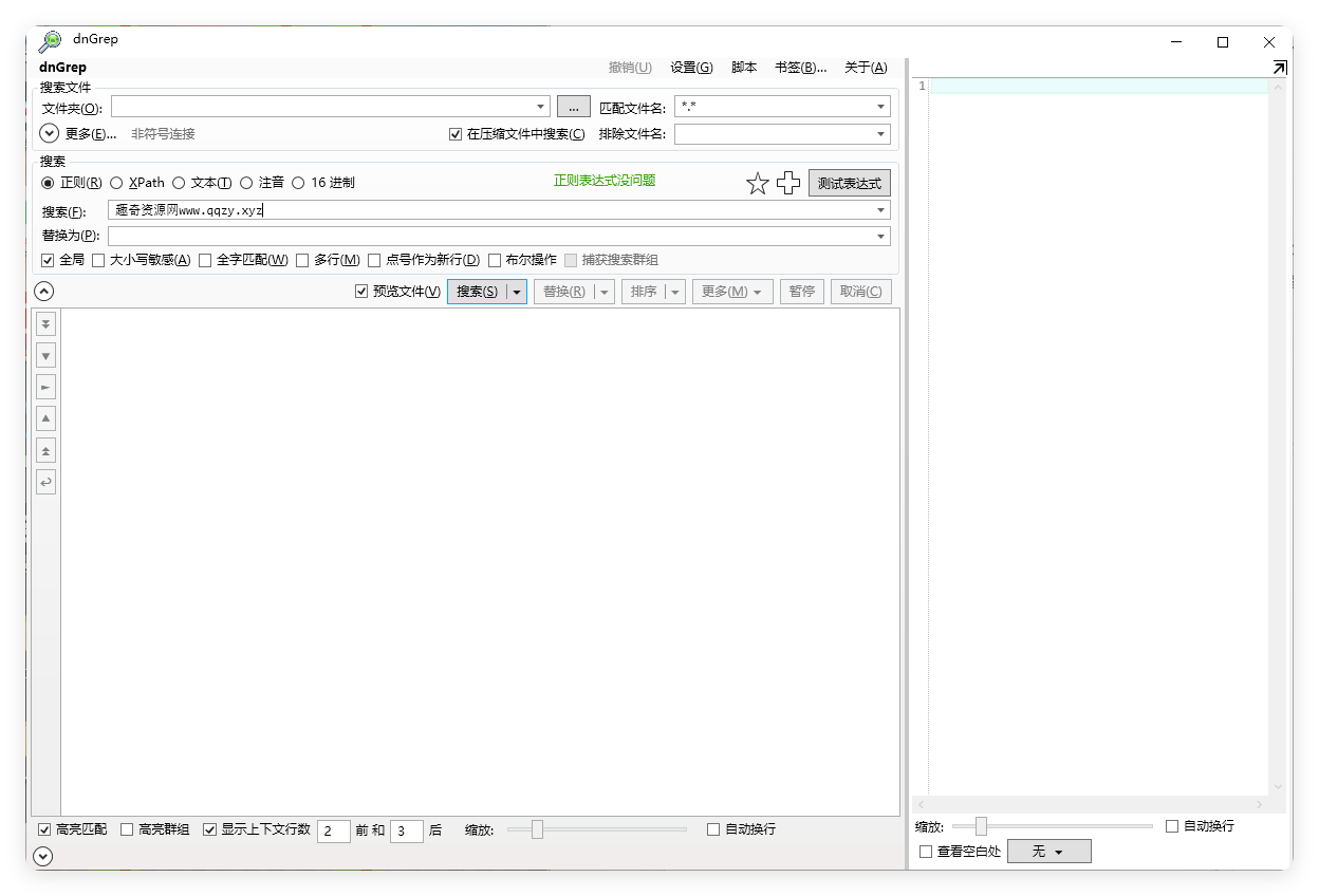 dnGrep文件搜索v4.5.41绿色版-资源V站