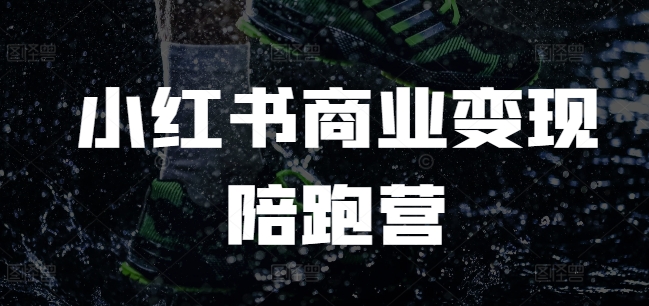 小红书商业变现陪跑营，小红书电商教程-资源V站