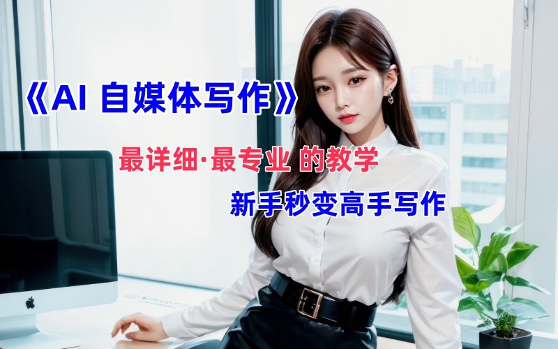 全网最全最细最专业的“AI自媒体写作”教学，新手小白秒变写作高手！-资源V站