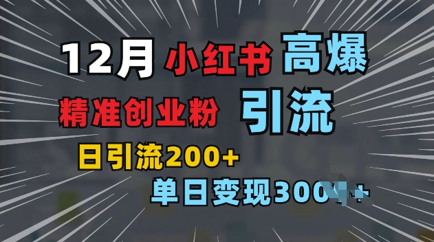小红书一张图片“引爆”创业粉，单日+200+精准创业粉 可筛选付费意识创业粉【揭秘】-资源V站