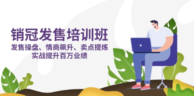 销冠 发售培训班：发售 操盘+情商 飙升+卖点 提炼，实战提升百万业绩-资源V站