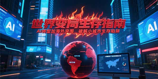 付费文章《世界变局生存指南，AI转型加海外突围，破解小城市生存陷阱》-资源V站