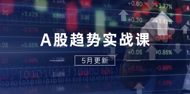 A股趋势实战课：主力动向+政策红利，2025全年策略5月更新-资源V站