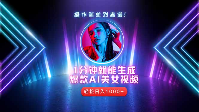 2025年最强副业：用AI做短视频，从零开始打造爆款账号！-资源V站