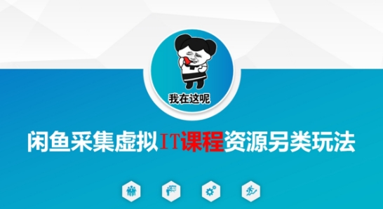闲鱼采集虚拟IT课程资源另类玩法，干货满满-点点短视频网